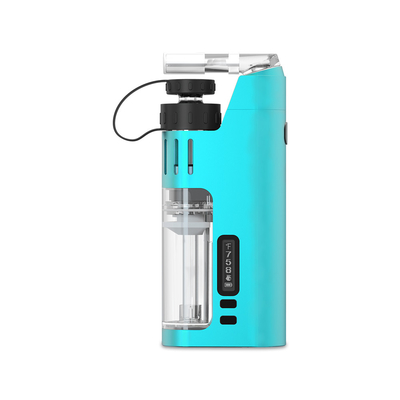 1가지 오일에서 3000 mah 2는 현명한 e-장비 가득 찬 석영 분무기 왁스 증발기를 집중합니다