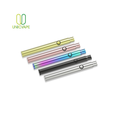 예열 CBD는 510대 카트를 위한 배터리 USB 빠르 충전기 바닥 트위스트 불연성 담배를 기화시킵니다