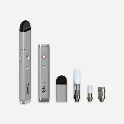 650mAh는 CBD 기름 증발기 펜 4.8V 510 스레드 카트리지를 집중하고 장치를 가볍게 두드립니다