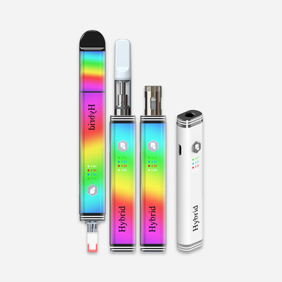 510 스레드 정광 증발기 펜 Cbd 기름은 장치 3.8V 15s 예열을 가볍게 두드립니다